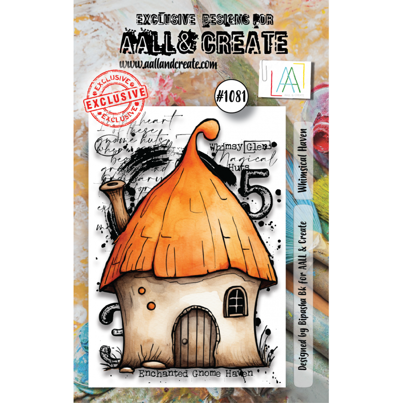 AALL and Create : 1081 - A7 Stamp Set - Whimsical Haven 