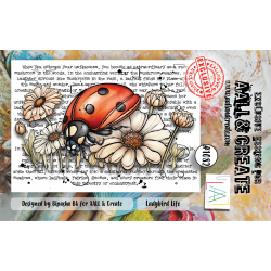 AALL and Create : 1082 - A7 Stamp Set - Ladybird Life 