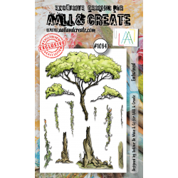 AALL and Create : 1084 - A6 Stamp Set - Entwined 