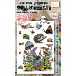 AALL and Create : 1094 - A6 Stamp Set - The Forest Bunch 