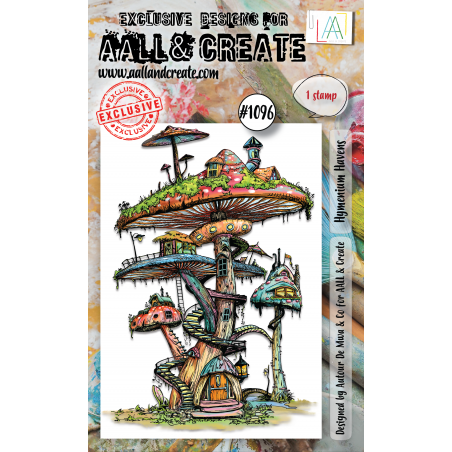 AALL and Create : 1096 - A6 Stamp Set - Hymenium Havens 