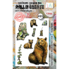 AALL and Create : 1097 - A7 Stamp Set - Grizzly Heights 