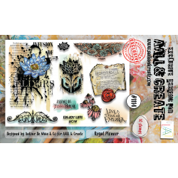 AALL and Create : 1114 - A6 Stamp Set - Regal Pioneer 