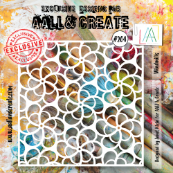 AALL and Create 204 - 6'x6' Stencil - Windmills 