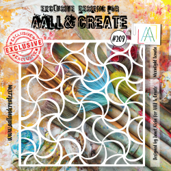 AALL and Create 209 - 6'x6' Stencil - Moonlight Sonata 