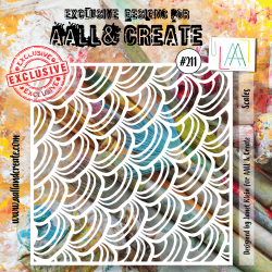 AALL and Create 211 - 6'x6' Stencil - Scales 