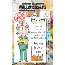 AALL and Create 1043 - A7 Stamp - Animal Nurse Dee 