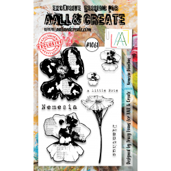 AALL and Create 1061 - A6 Stamp Set - Nemesia Dianthus 