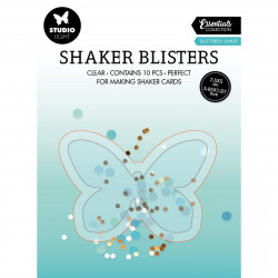 Blister pour shaker : papillon 