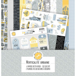 Collection Verticalité urbaine - Mes Ptits Ciseaux 