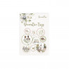 Set de tags Love and lace 01, 9pcs - P13 