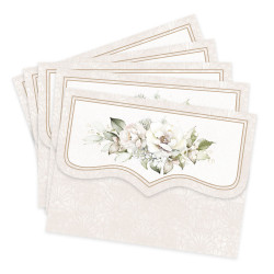 Set de mini enveloppes Love and lace, 5pcs - P13 