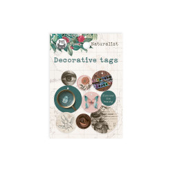 Set de tags Naturalist 01, 9pcs - P13 