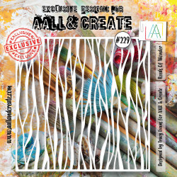AALL and Create 229 - 6'x6' Stencil- Reeds Of Wonder 