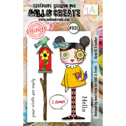 AALL and Create : 1131 - A7 Stamp Set - Birds Of A Feather 