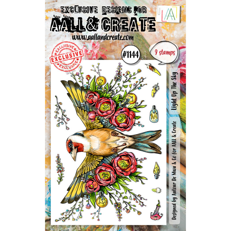 AALL and Create : 1144 - A6 Stamp Set - Light Up The Sky 