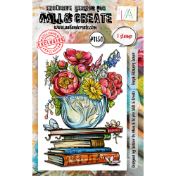 AALL and Create : 1150 - A7 Stamp Set - Fresh Flowers Lover 
