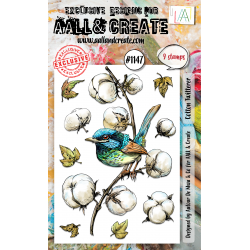 AALL and Create : 1147 - A6 Stamp Set - Cotton Twitterer 