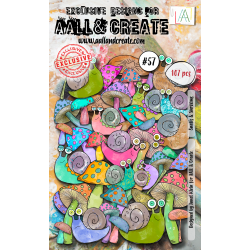 AALL and Create : Ephemera 057 - Snails & Shrooms 