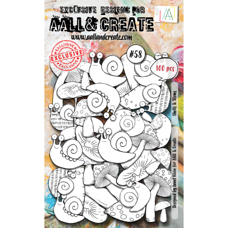 AALL and Create : Ephemera 058 - Shells & Stems 