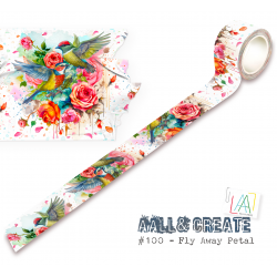 Masking Tape - 100 : Fly Away Petal - AALL and Create 