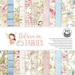 Paper pad Believe in Fairies, 6x6 - P13 