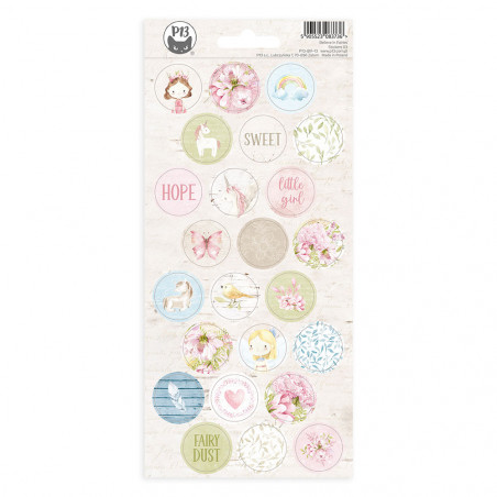 Sticker sheet Believe in Fairies 03, 10,5 x 23cm - P13 