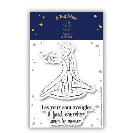 Le Petit Prince® - Les yeux sont aveugles, il faut chercher avec le cœur - Love in the Moon Le Petit Prince® - Les yeux sont aveugles, il faut chercher avec le cœur - Love in the Moon