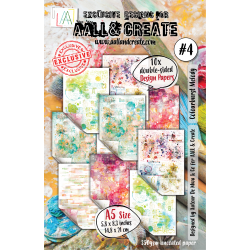 AALL and Create : Paper Pad 04 - Colourburst Melody - Size A5 