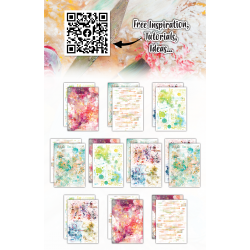 AALL and Create : Paper Pad 04 - Colourburst Melody - Size A5 