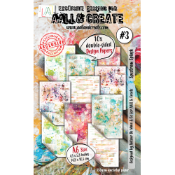 AALL and Create : Paper Pad 03 - Spectrum Splash - Size A6 