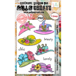 Tampon Clear - 1169 - Elegant Hats - AALL and Create 