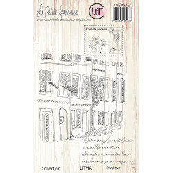 Tampon clear : Collection LITHA - Esquisse- La Petite Francaise 