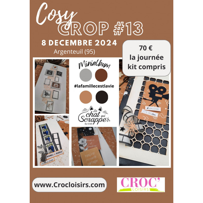 COSY CROP avec Le chat qui scrappe 08/12/24 - ARGENTEUIL