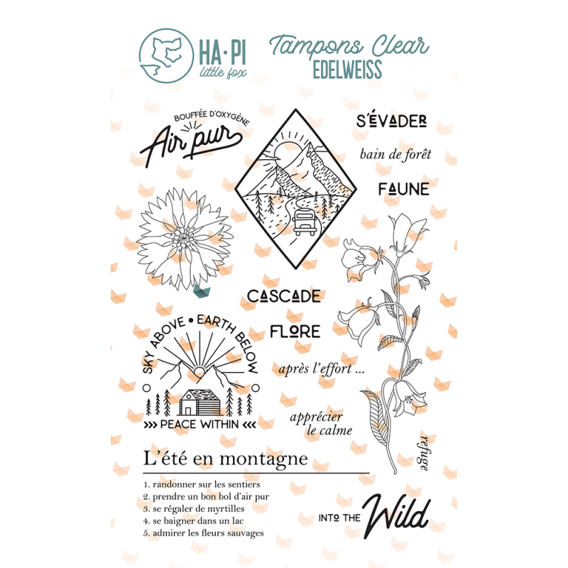 Tampons clear En montagne - HA PI Little Fox 