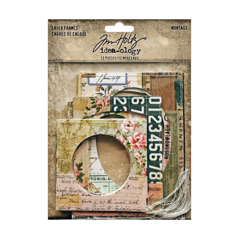 Tim Holtz Layer Frames Montage