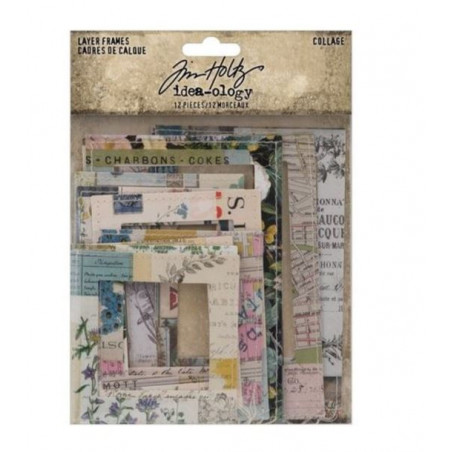 Tim Holtz Layer Frames Collage