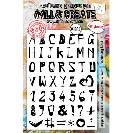 Tampon Clear - 1205 - Vocabulary Blend - AALL and Create 