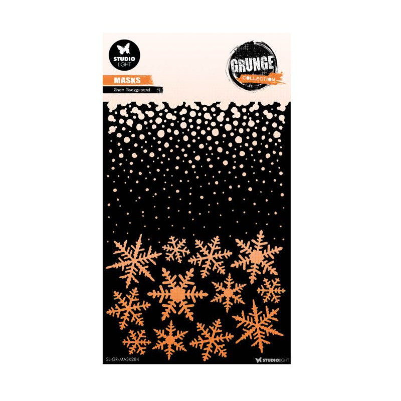 Mask pour fond : Neige et flocons - Studio Light 