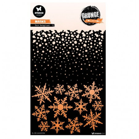 Mask pour fond : Neige et flocons - Studio Light 