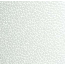 Feuille papier skivertex aspect cuir texturé bulles 30x30cm blanc 