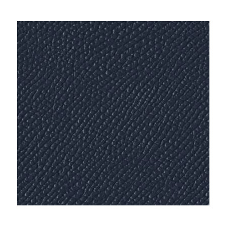 Feuille papier skivertex aspect cuir texturé mat 30x30cm bleu marine 