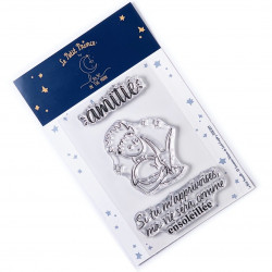 Tampons transparents officiels LE PETIT PRINCE - Amitié 