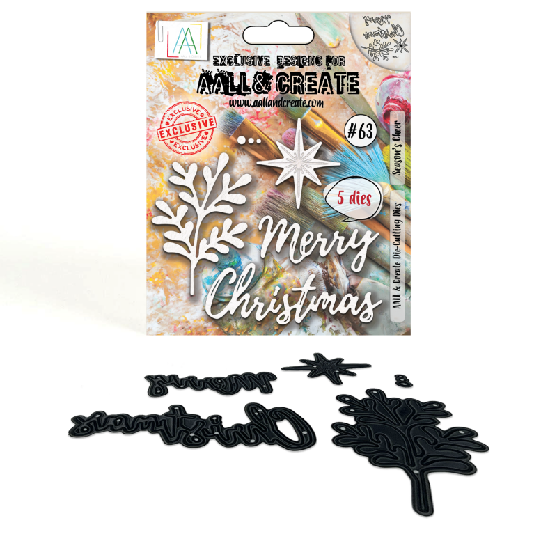 DI-063 - Die-Cutting Die Set - Season’s Cheer - AALL and Create 