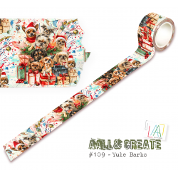 MT-109 - Masking Tape - Yule Barks - AALL and Create 