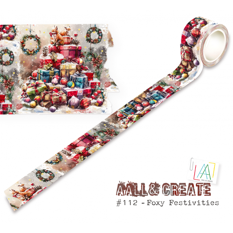 MT-112 - Masking Tape - Foxy Festivities - AALL and Create 