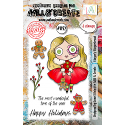 Tampon Clear - 1192 - Ginger’s Gingerbread - AALL and Create 