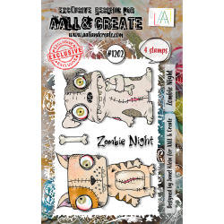 Tampon Clear - 1202 - Zombie Night - AALL and Create 