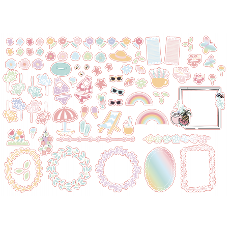 Die cuts : Bonheur - BasicCrea 