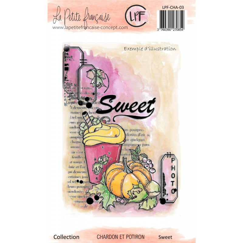 Tampon clear : Collection Chardon et Potiron - Sweet- La Petite Francaise